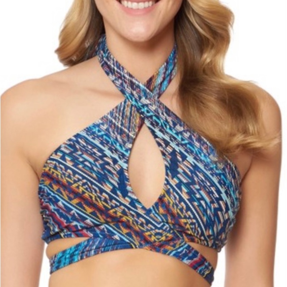 NWT Halter bikini top size S